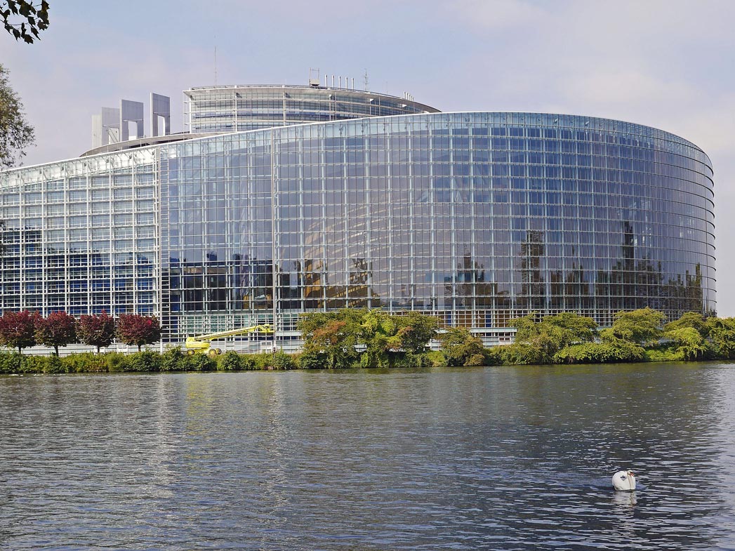 Le parlement Européen à Strasbourg