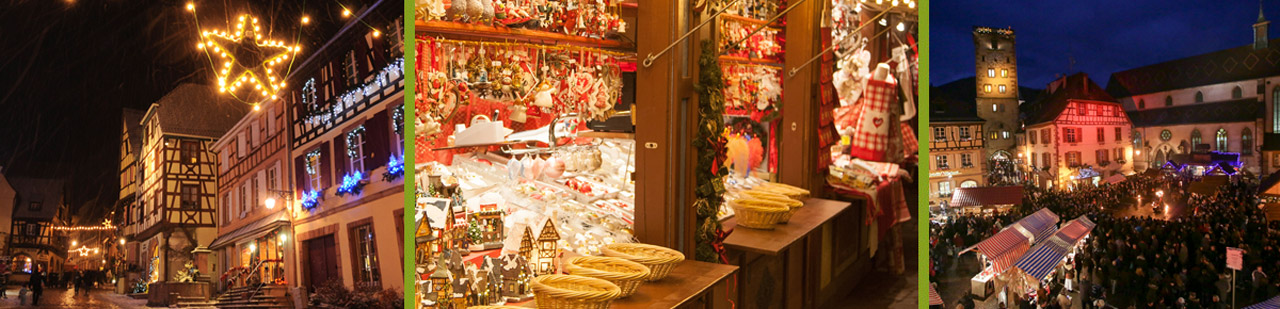 les marchés de Noël en Alsace