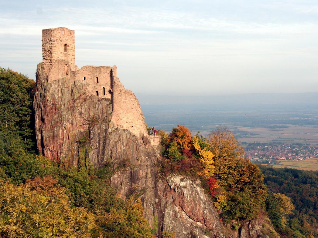 Chateau du Girsberg à Ribeauvillé